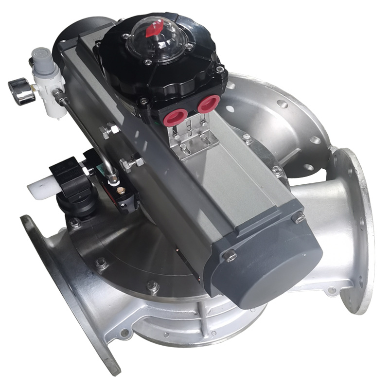 粉末三通閥與氣力輸送匹配原則(圖1) 粉末三通閥與氣力輸送匹配原則