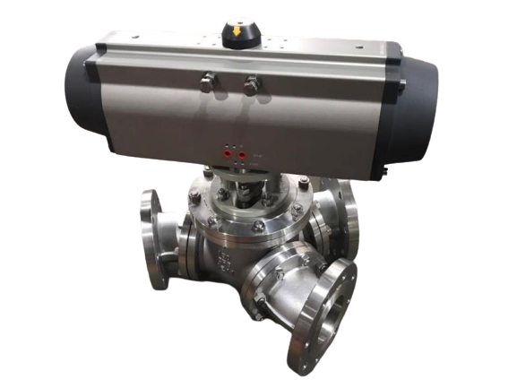 簡(jiǎn)述氣力輸送換向閥的結(jié)構(gòu)特點(diǎn)與產(chǎn)品特點(diǎn)(圖1) 氣力輸送換向閥